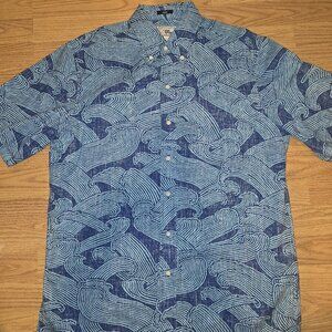 Reyn SpoonerPacific Current Classic Fit Button-Down Shirt EST BLUE